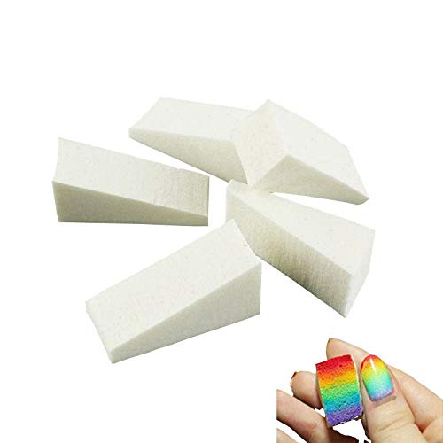 Art&Beauty 12Pcs Gradient Shaped Nails Soft Sponges for Color Fade Manicure Nail Art Tools Beauty & Personal Care Art&Beauty