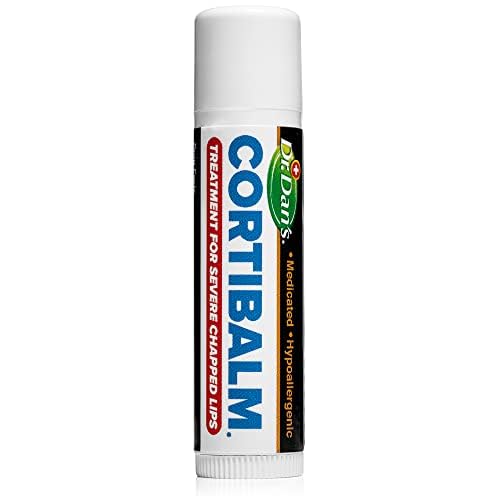 Dr. Dan's Cortibalm- 12 Pack - for Dry Cracked Lips - Healing Lip Balm for Severely Chapped Lips - Designed for Men, Women and Children Beauty and Personal Care Dr. Dan's