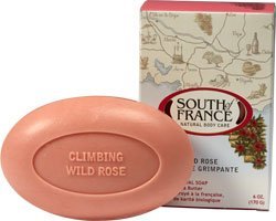 South of France French Milled Oval Soap Climbing Wild Rose - 6 oz by South Of France Beauty & Personal Care South of France
