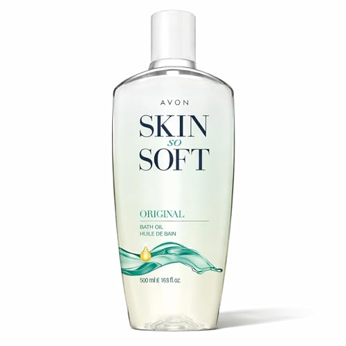 AVON Skin So Soft Original Bath Oil for Women, Moisturizing Body Oil with Jojoba Oil for Dry Skin, 16.9 fl oz Hydrating Shower Oil; Perfect as Beauty and Personal Care AVON