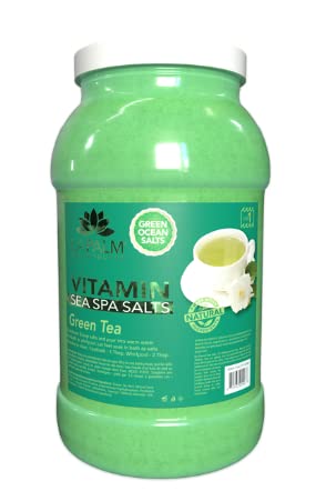 La Palm Sea Spa Salts 1 Gal (Green Tea) Beauty and Personal Care La Palm