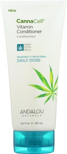 Andalou Naturals CannaCell Vitamin Conditioner, Daily Dose, 8.5 Ounces