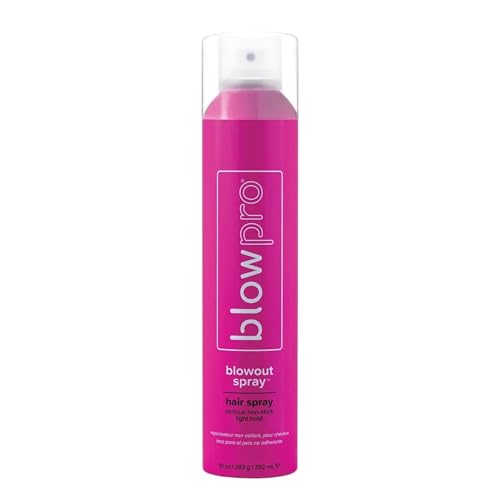 blowpro Blow Out Serious Non-Stick Hairspray, Lasting Moveable Hold, Dries Instantly, Prevents Frizz and Flyaways, Silky Protein adds gloss Beauty & Personal Care blowpro