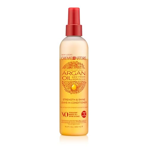 Creme of Nature Argan Oil Strength & Shine Leave In Conditioner, 8.45 fl oz