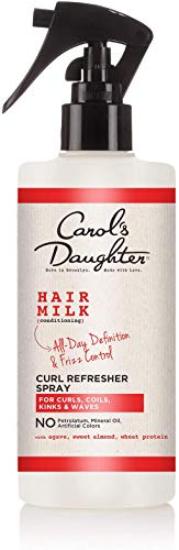 Carol's Daughter Hair Milk Curl Refresher Spray for Coils and Waves, with Agave, Sweet Almond and Wheat Protein, 10 fl oz Beauty & Personal Care Carol's Daughter