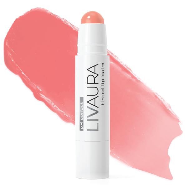 LIVAURA Tinted Lip Balm pH Activated Colored LipBalm, Hydrate, Glossy, Lightweight, Moisturize & Tint with Shea Butter, tinted lip balm for women Beauty and Personal Care LIVAURA