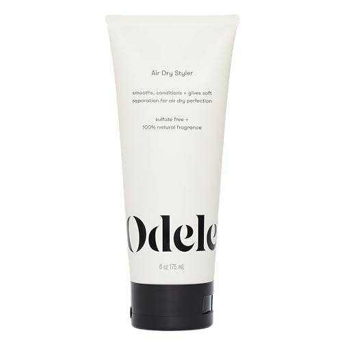 Odele Air Dry Styler, No-Heat Styling Gel to Smooth Frizz, Define and Condition Strands, for Straight, Wavy, and Curly Hair Types, 6 oz Beauty & Personal Care Odele