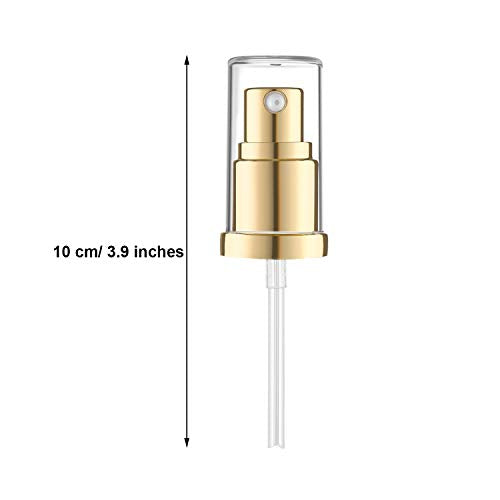 4 Pieces Replacement Foundation Pumps for Double Wear Foundation, Gold Beauty & Personal Care Honoson