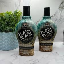 European Gold Flash Black 4000X Indoor Tanning Lotion with Time-Release DHA Bronzers, 12 oz Beauty & Personal Care Flash Black