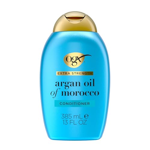 OGX Extra Strength Hydrate & Repair + Argan Oil of Morocco Conditioner for Dry, Damaged Hair, Cold-Pressed Argan Oil to Moisturize Hair, Paraben-Free Beauty & Personal Care OGX
