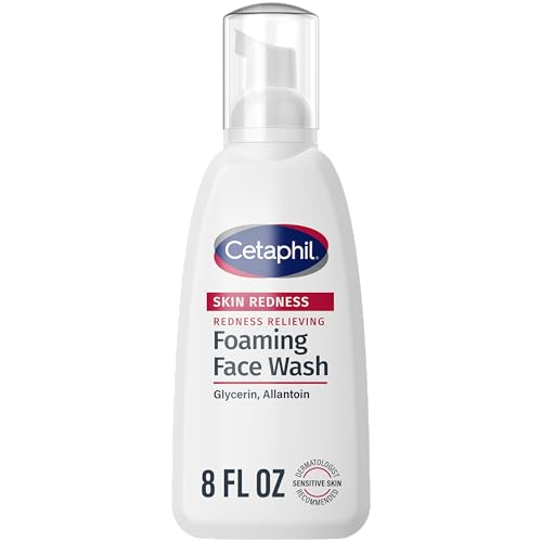 Cetaphil Redness Relieving Foaming Face Wash For Sensitive Skin, 8 Fl Oz, Gently Cleanses & Calms Sensitive Skin Without Over Drying, (Packaging May Beauty and Personal Care Cetaphil Default Title