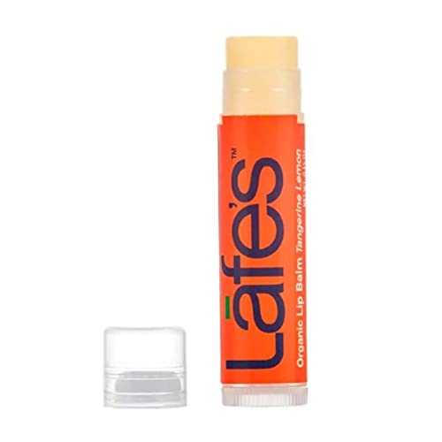 Lafe's Natural Body Care | Tangerine Lemon Lip Balm | All Natural & Organic (0.15oz) Beauty & Personal Care Lafe's