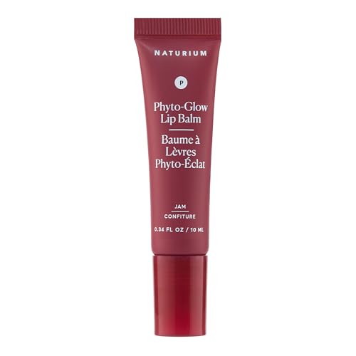 Naturium Phyto-Glow Lip Balm, Hydrating Lip Care with a Glossy Finish, 0.34 oz Jam Beauty and Personal Care Naturium