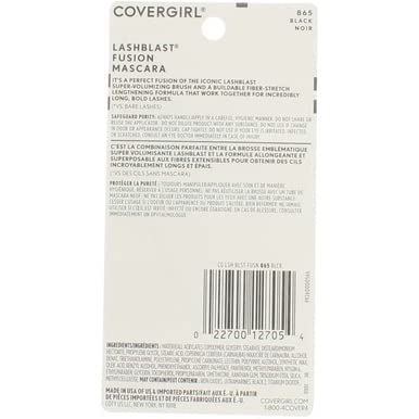 CoverGirl LashBlastFusion Mascara, Black [865], 0.44 oz (Pack of 3) Beauty & Personal Care COVERGIRL