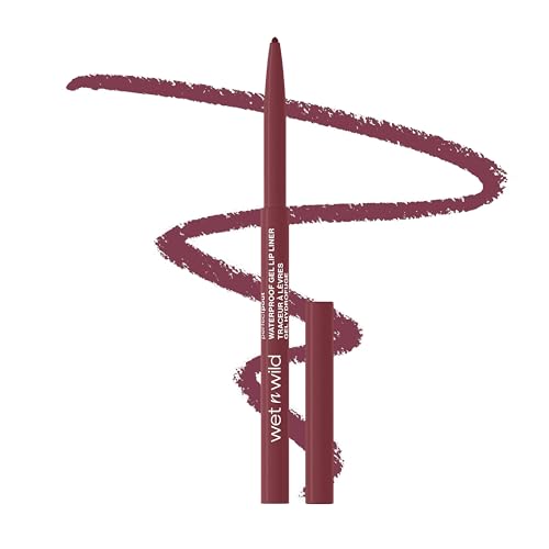 wet n wild Perfect Pout Matte Retractable Gel Lip Liner Pencil, Rich Creamy Long Lasting Color, Well-Defined and Flawless Application, Vegan Beauty & Personal Care wet n wild