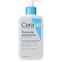 CeraVe Renewing Salicylic Acid Cleanser, Formulated With Hyaluronic Acid, Niacinamide, & Ceramides, Gentle BHA Exfoliating Face Wash Smooths & Softens Beauty & Personal Care CeraVe