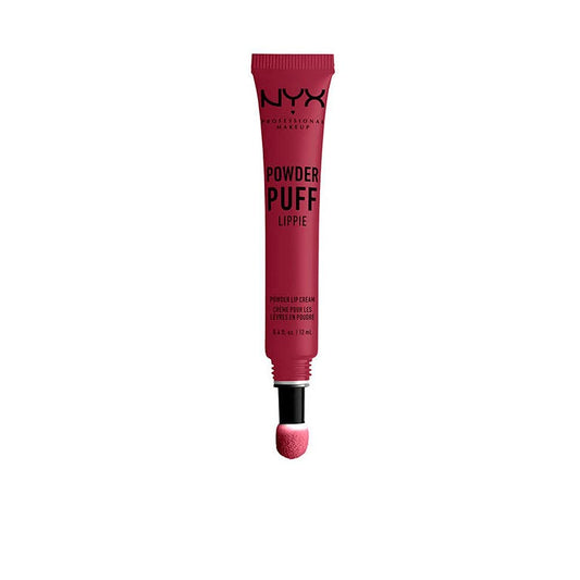 NYX PROFESSIONAL MAKEUP Powder Puff Lippie Lip Cream, Liquid Lipstick - Prank Call (Burgundy) Beauty & Personal Care NYX PROFESSIONAL MAKEUP