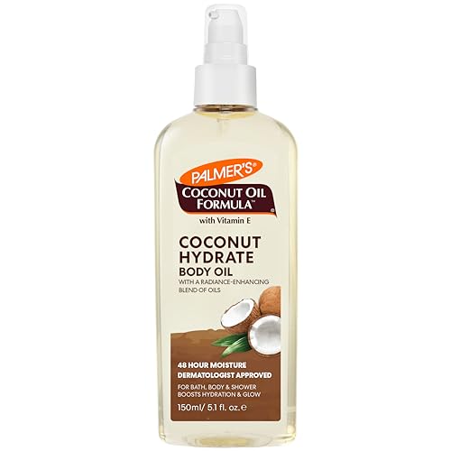 Palmer's Coconut Oil Formula Body Oil, Body Moisturizer with Green Coffee Extract, Bath Oil for Dry Skin, 5.1 Ounces (Spray Cap) Beauty & Personal Care Palmer's