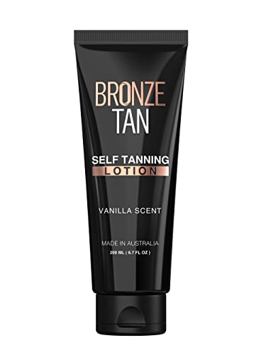 Bronze Tan Self Tanning Lotion - Luxurious Vanilla Self Tanner for Face & Body - No Color Guide Sunless Tanner for a Natural Glow - Hydrating Formula Beauty & Personal Care Existing Beauty