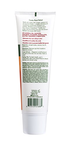 Cantu Refresh Root Relief with Apple Cider Vinegar and Peppermint Oil, 8 Ounce (07688-12/3PK) Beauty & Personal Care Cantu