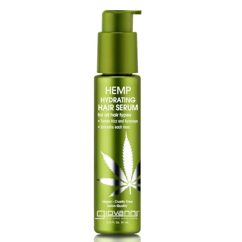 GIOVANNI Hemp Hydrating Hair Serum, 2.75 oz