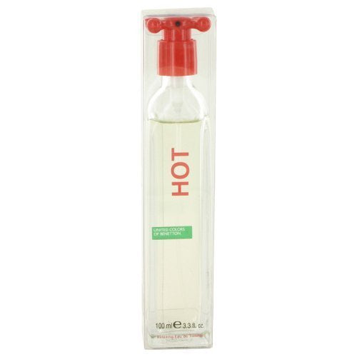 Hot by United Colors of Benetton for Women 3.3 oz Eau de Toilette Spray Beauty & Personal Care United Colors of Benetton