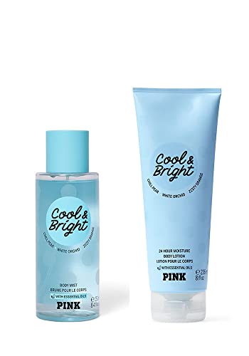 Victoria's Secret Pink Cool & Bright Mist & Lotion Set Beauty & Personal Care Victoria's Secret