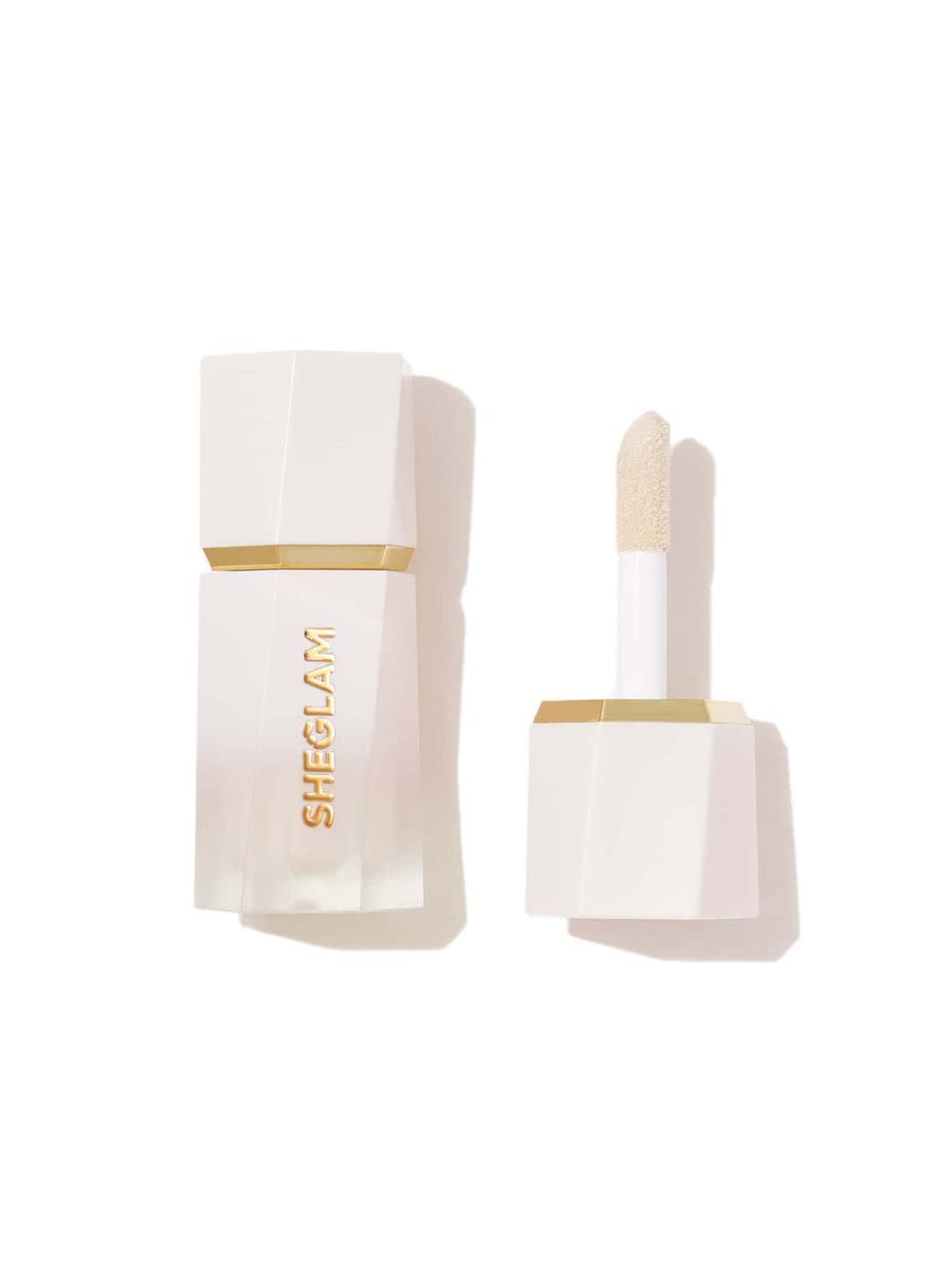 SHEGLAM Glow Bloom Liquid Waterproof Highlighter Long Lasting Cream Highlighter with Shimmer Dewy Finish - Vanilla Frost Beauty & Personal Care SHEGLAM