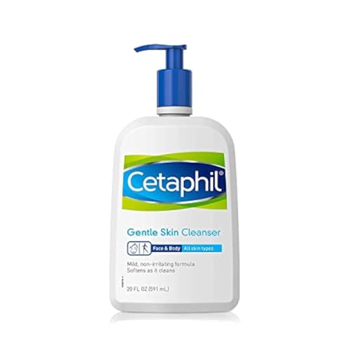Cetaphil Gentle Skin Cleanser 20 fl oz | Hydrating Face Wash & Body Wash | Ideal For Sensitive, Dry Skin | Non-irritating | Wont Clog Pores | Beauty & Personal Care Cetaphil