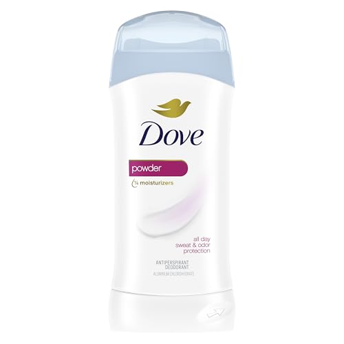 Dove Invisible Solid Antiperspirant Deodorant Stick Powder for Women, For 48H Underarm Sweat & Odor Protection 2.6 oz Beauty and Personal Care Dove