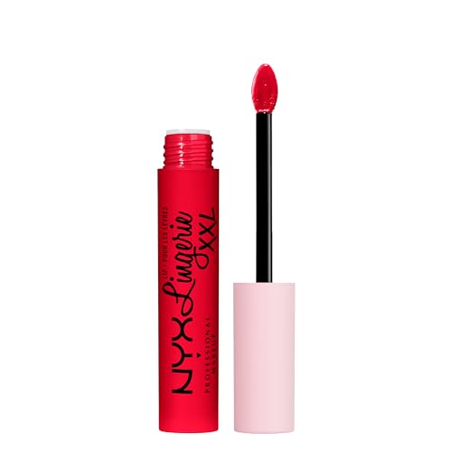NYX PROFESSIONAL MAKEUP Lip Lingerie XXL Matte Liquid Lipstick - Untamable (Brick Red) Beauty & Personal Care NYX PROFESSIONAL MAKEUP