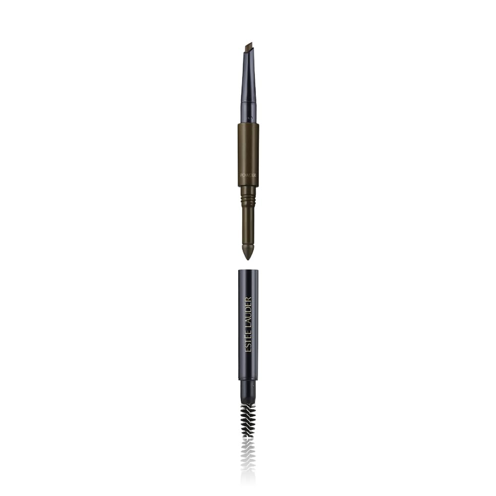 Estée Lauder The Brow Multi-Tasker 3-in-1 Tool | Eyebrow Pencil, Powder and Brush, 08 Granite Beauty & Personal Care Estée Lauder