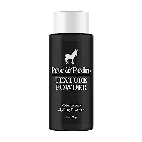 Pete & Pedro TEXTURE POWDER - Texturizing and Volumizing Styling Powder For Men & Women | Adds Mega Volume & Texture, Matte Finish, Root Lifting Beauty & Personal Care Pete & Pedro