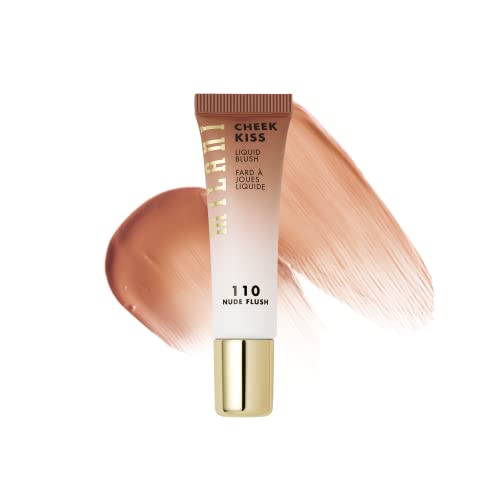 Milani Cheek Kiss Liquid Blush Makeup for Cheeks - Nude Flush