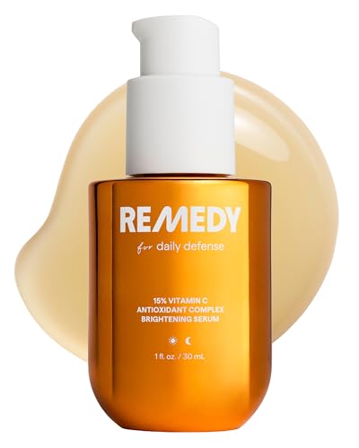 Remedy for Daily Defense | 15% Vitamin C Complex Brightening Serum | Stabilized Vitamin C with Next-Gen Antioxidants, Ferulic Acid, Ectoin | Fragrance Beauty and Personal Care Remedy Science Default Title