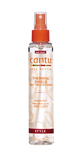 Cantu Thermal Shield Heat Protectant with Shea Butter, 5.1 fl oz Beauty & Personal Care Cantu