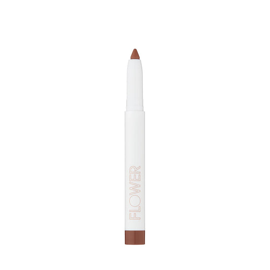 FLOWER BEAUTY By Drew Barrymore Scribble Stick Lip Liner + Eyeliner - Smooth Application + Blendable - 2-in-1 Lip + Eye Liner (Caramel) Beauty & Personal Care FLOWER