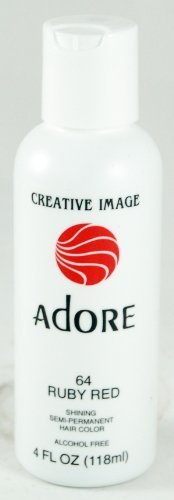 Adore Creative Image Hair Color #64 Ruby Red by Adore Beauty & Personal Care Adore