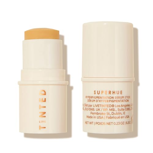 Live Tinted Superhue Hyperpigmentation Serum Stick Mini - Balm-to-Serum Stick For Face & Body - Skin Care with Niacinamide & Vitamin C, Facial Serum Beauty & Personal Care Live Tinted