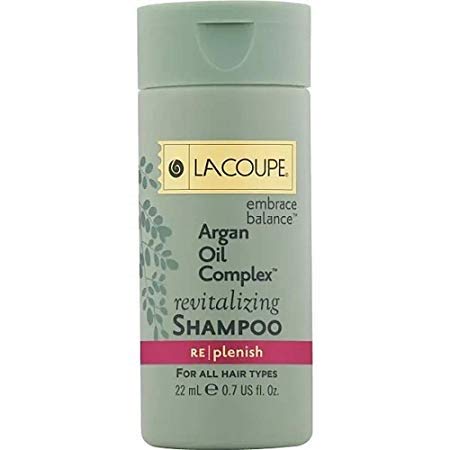 Lacoupe Argan Oil Complex Revitalizing Shampoo - 0.75 Oz - Set of 18 - Total 13.5 Oz Beauty & Personal Care LA COUPE