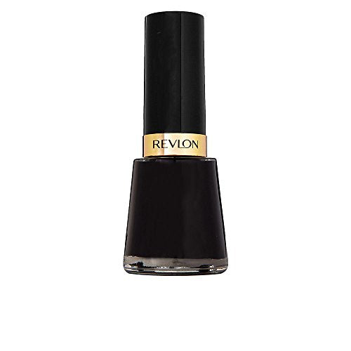 Revlon Nail Enamel, Chip Resistant Nail Polish, Glossy Shine Finish, in Black/Grey, 731 Knockout, 0.5 oz Beauty & Personal Care REVLON