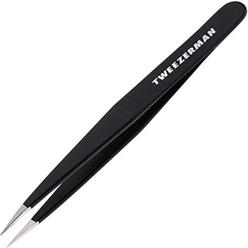 Tweezerman Stainless Steel Point Tweezer in Assorted Colors Beauty & Personal Care Tweezerman
