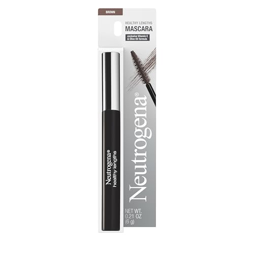 Neutrogena Healthy Lengths Mascara for Stronger, Longer Lashes, Clump-Free, Smudge Proof, Flake-Free, Lengthening Mascara with Olive Oil & Vitamin E Beauty & Personal Care Neutrogena