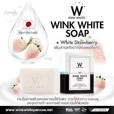 1 pcs.x 80 g.Wink White Soap with goat milk glutathione.by Bangkok premium. Beauty & Personal Care White Soap