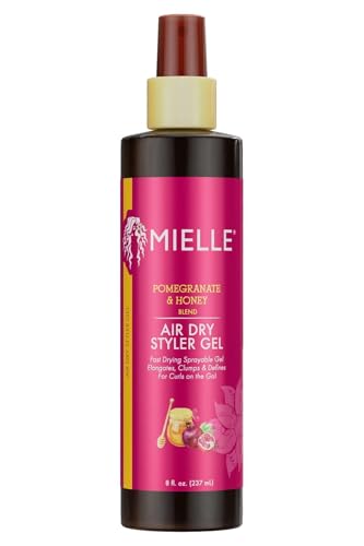 Mielle Pomegranate & Honey Air Dry Styler Gel 8 Oz (Pack of 1) Beauty & Personal Care MIELLE