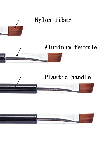 Vsaidi Premium Quality Angled Brow Brush - Eyebrow Brush for Powder, Cream, Gel and Wax Beauty & Personal Care Vôsaidi