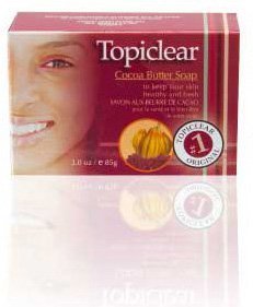 Topiclear Cocoa Butter Soap. 3.0 Oz Beauty & Personal Care Topiclear