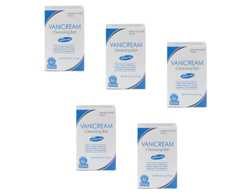 Pharmaceutical Specialties Vanicream Cleansing Bar 3.9 oz (Pack of 5) Beauty & Personal Care Vanicream