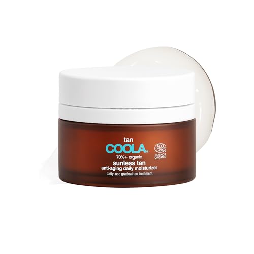 COOLA Organic Sunless Self Tanner Face Moisturizer, Dermatologist Tested Anti-Aging Skin Care, Vegan and Gluten Free, 1.5 Fl Oz Beauty & Personal Care COOLA