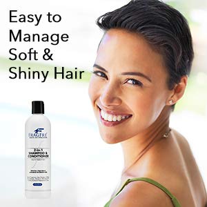 FRAGFRE 2 in 1 Shampoo and Conditioner 12 oz (2-Pack Gift Set) - Fragrance Free Conditioning Shampoo for Short to Medium Hairs - Color Safe - Sulfate Beauty & Personal Care FRAGFRE